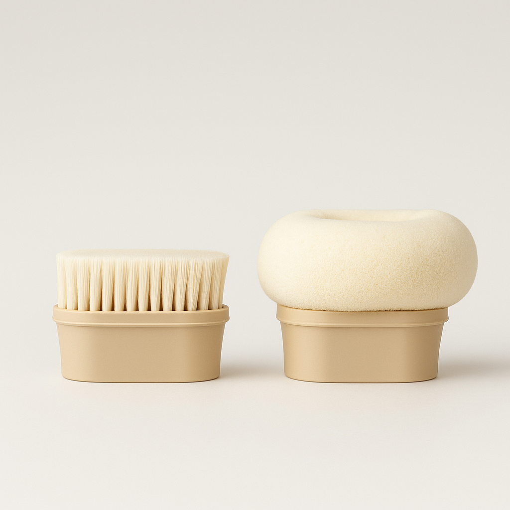 Rouse Shower Brush & Sponge | Replacement Attachments